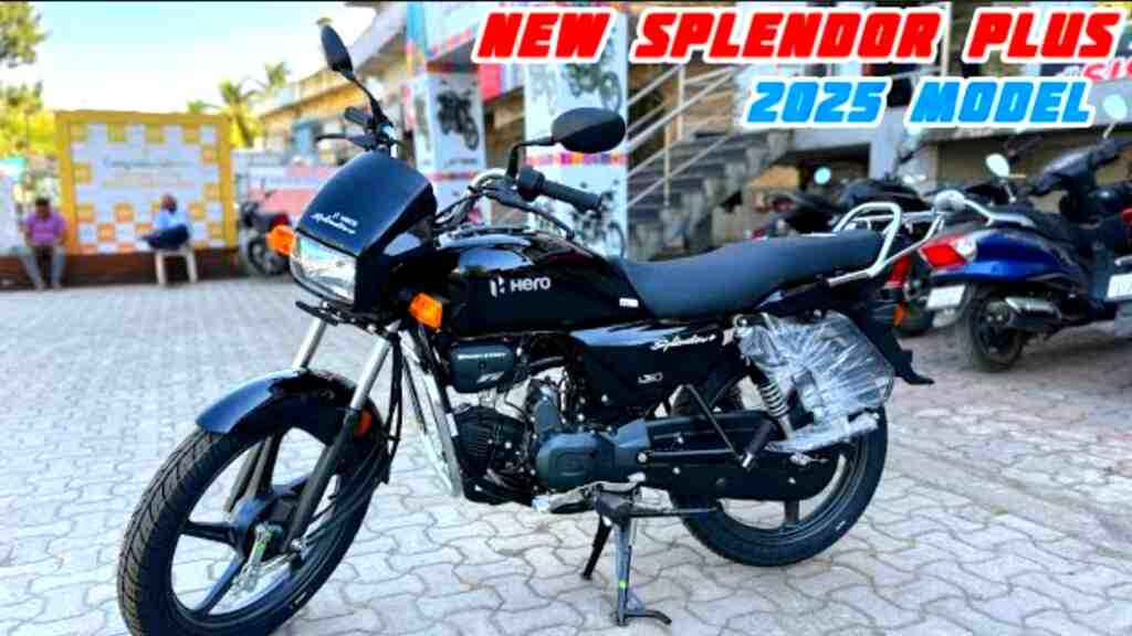 Black Hero Splendor plus