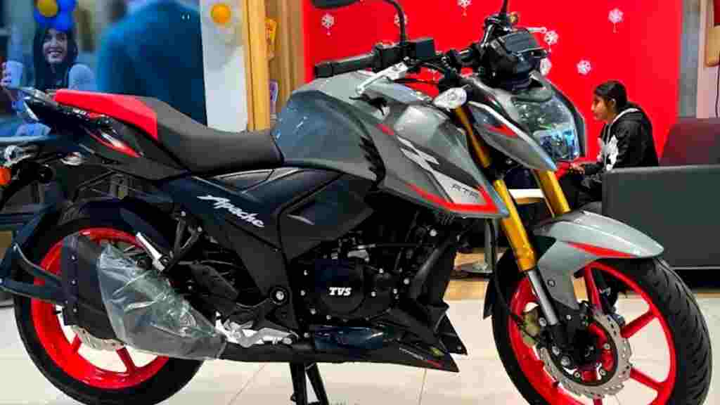 पल्सर को नीचा दिखाने आई Apache RTR 160 बाइक, दमदार 159cc इंजन के साथ 65kmpl माइलेज